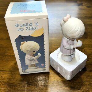 Precious Moments 1989 Always In His Care Vintage Figurine 524522